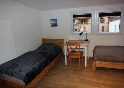 Ferienwohnung Klaus, Bendorf – Schlafzimmer getrennte Betten:2